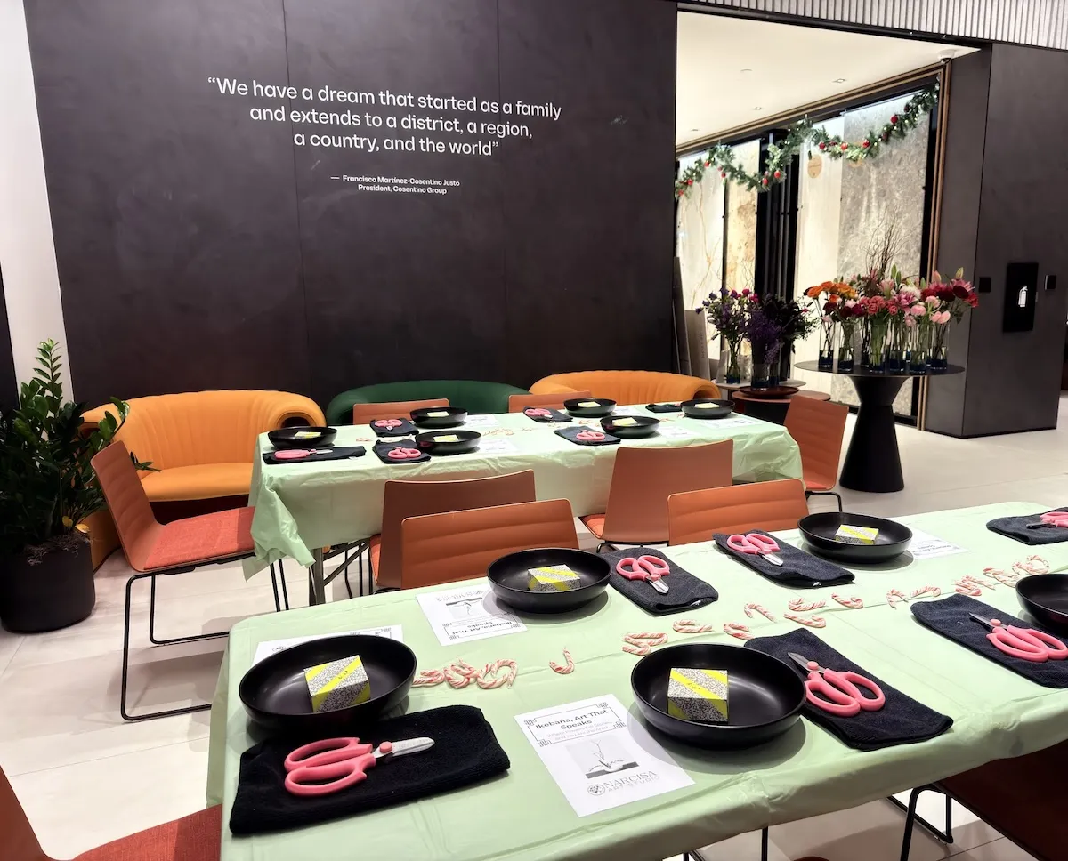 Creating Space for Connection: Private Ikebana Workshops as Client Appreciation