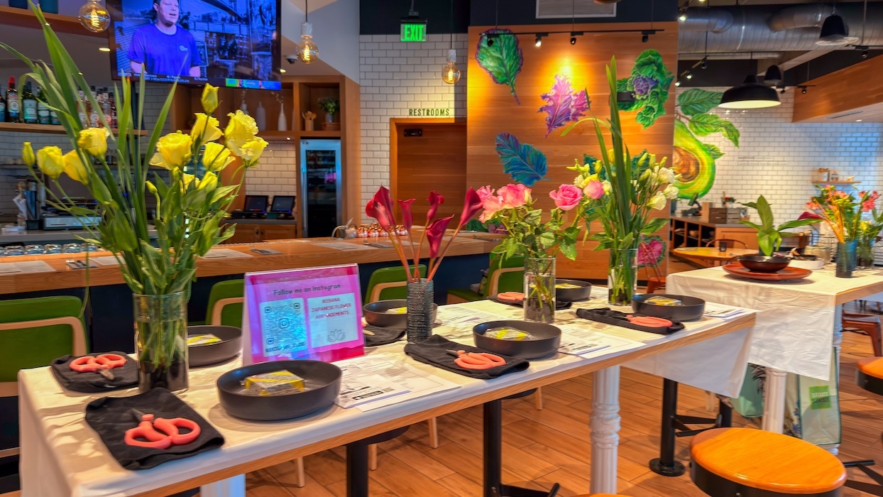 Ikebana Workshop at True Food Kitchen